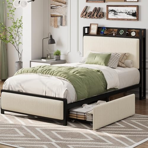 GAOMON Twin-XL Size Bed Frame - Image 3