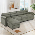 HAOMARKETS 115” Modular Sectional L Shaped Sofa by HAOMARKETS