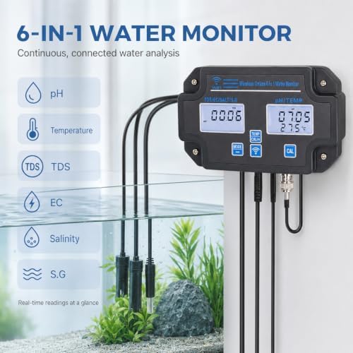 Wireless Smart Water Quality Tester, Continuous App Monitoring - Image 2
