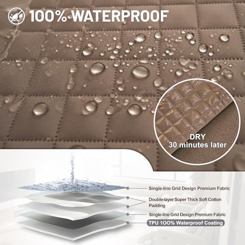 Waterproof Sectional Reclining Couch Covers L Shaped Recliner Sectional Sofa - Image 4