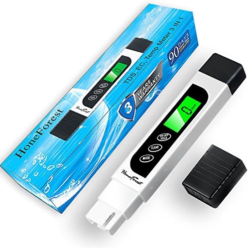 HoneForest TDS Meter, Digital Water Tester by JADAMOrganicFarming