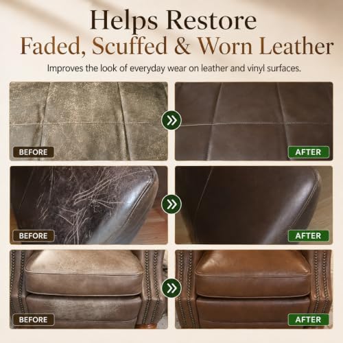 Leather Recoloring Balm, Leather Color Restorer, Leather Restorer - Image 3