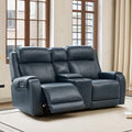 CHITA Genuine Leather Power Recliner Sofa, Loveseat by Unknown