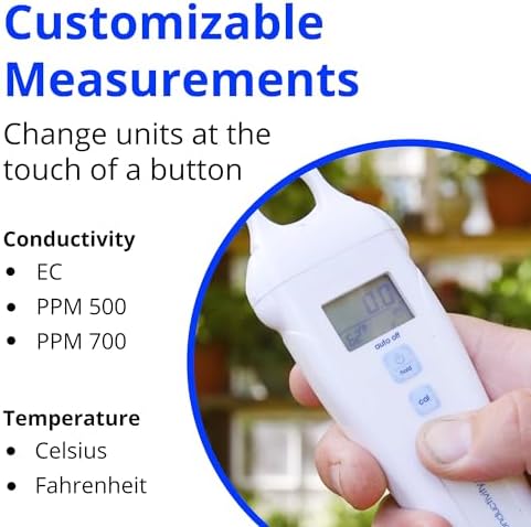 Bluelab PENCON Conductivity Pen and Digital TDS Meter, Water Tester - Image 4