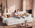 WEUP 108" Modular Sectional Sleeper Sofa by Unknown
