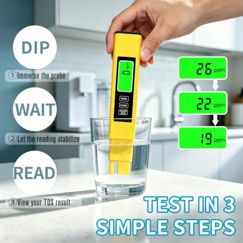 4-in-1 TDS Meter, Digital Water Quality Tester - Image 4