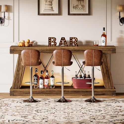 Tribesigns 70.87" Farmhouse Console Table - Image 4