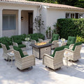 13Pcs Patio Rocking Swivel Chair by MuphyersPatioFurniture