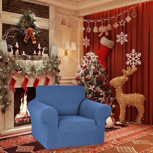 KEKUOU Stretch Chair Sofa Slipcover, Single Couch Cover - Image 2