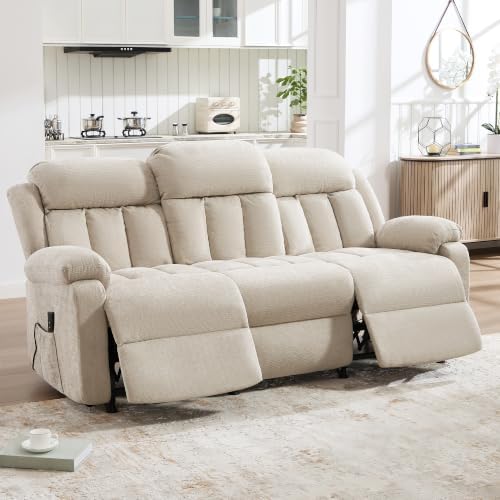 Jocisland 77" Power Reclining Sofa, Recliner Couch by Jocisland