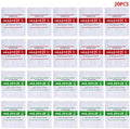 DuvinDD 20 Pack pH Calibration Solution Packets 6.86/4.01 by DuvinDD