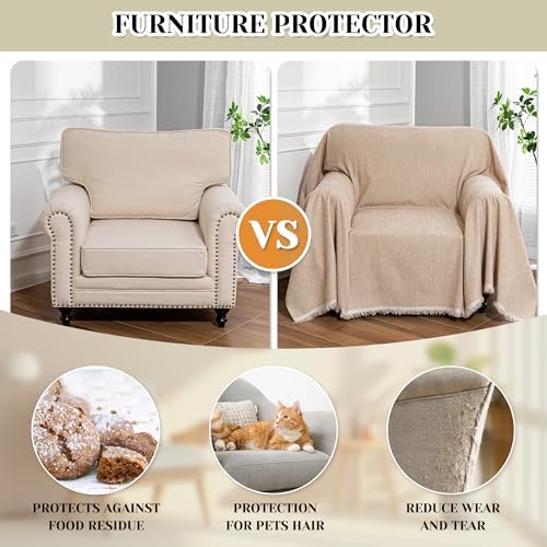 MEETSKY Sofa Covers Armchair Single Couch Cover - Image 4