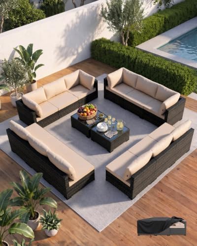 WWR Patio Furniture Set 14 Piece by Unknown