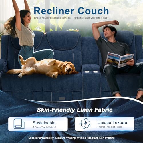 Dresegmt Recliner Sofa, 2 - Image 3