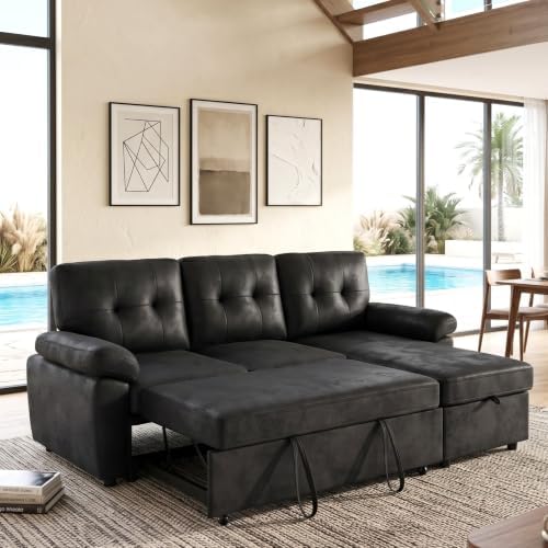 healthomse 88.5" Modular Sleeper Sofa Bed by Healthomse
