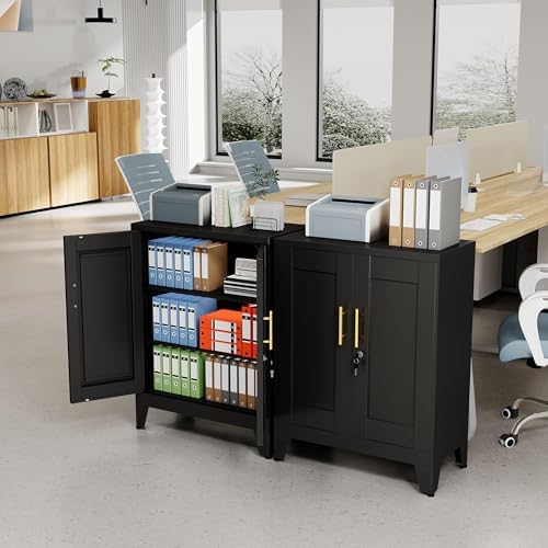 GAIOUS 36" Tall Metal Storage Cabinet - Image 5