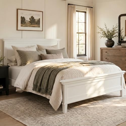 Merax Wood Platform Bed Frame - Image 3