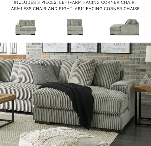 Signature Design by Ashley Lindyn 3-Piece Sectional - Image 6