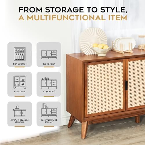 Bme Rattan Pre-Assembled Buffet Sideboard - Image 5