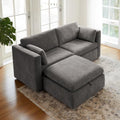 CHITA 78" Modular Sectional Sofa, 3 Seat Modular Couch by Unknown