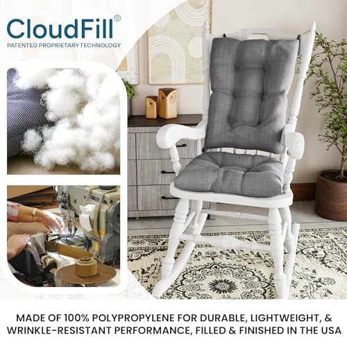 Klear Vu The Gripper Non-Slip Rocking Chair Cushion Set - Image 5