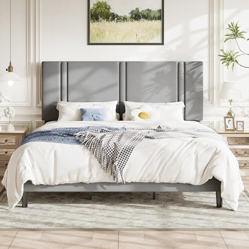 Allewie King Size Platform Bed Frame by Allewie