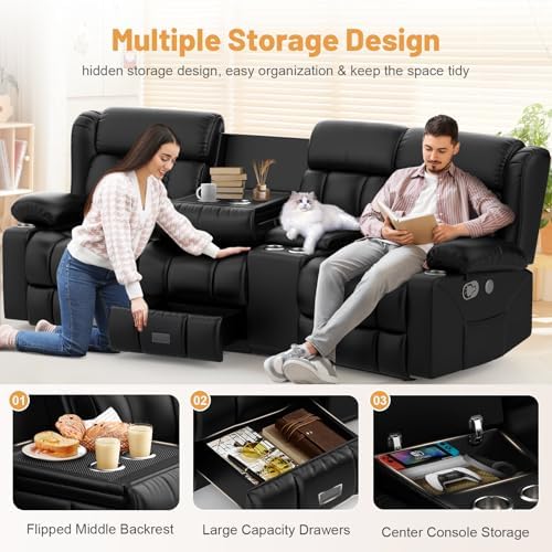 Dresegmt Recliner Sofa Set - Image 3
