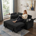 Auvsoce 65" 3-in-1 Pull-Out Convertible Sofa Bed by Auvsoce