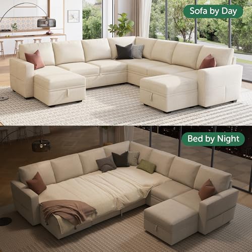 HONBAY Modular Sectional Sleeper Sofa - Image 3