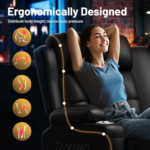 RV Loveseat Recliner Sofa, Home Theater Seating - Image 6