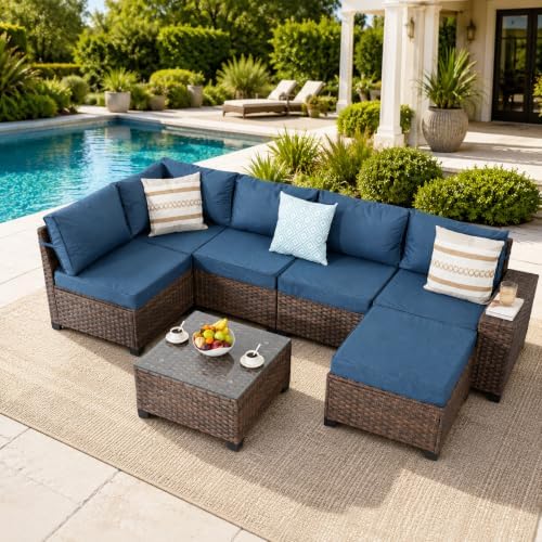 7 Pieces Patio Furniture Set by PAIQIAN