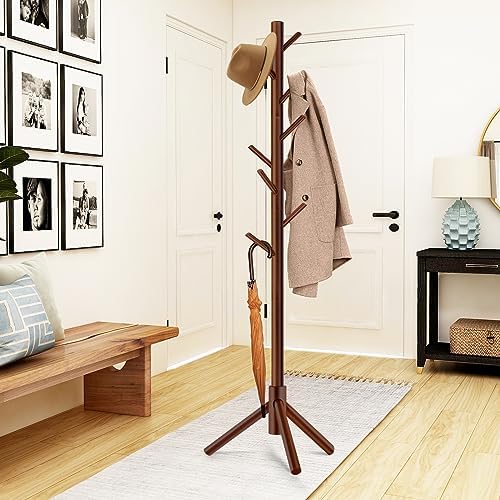 WANGMUXIA Coat Rack, Freestanding Coat Rack - Image 5