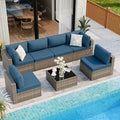 7 Piece Outdoor Patio Furniture Set by Shintenchi%7CFurnitureMadeforRealLife