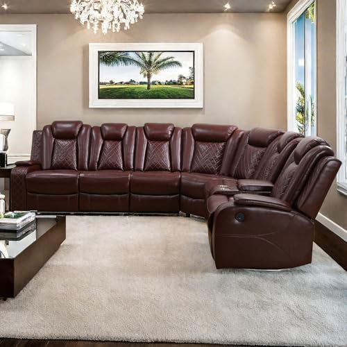 Power Recliner Sofa Sectional Sofa - Image 6
