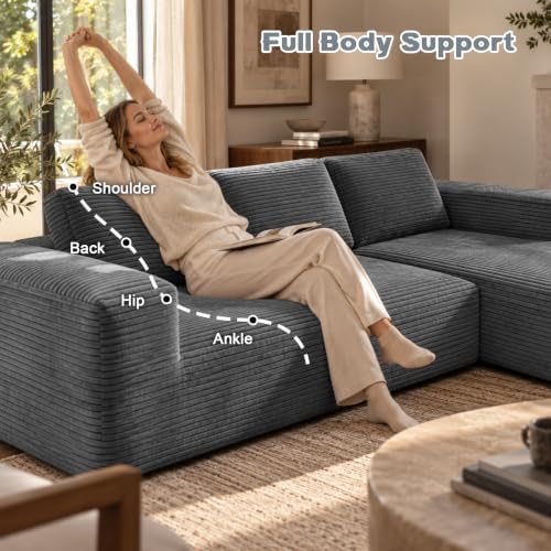 93" L-Shaped Modular Sectional Sofa - Image 6