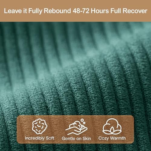 Single Couch Sofa for Small Spaces, 2-in-1 Single Boneless Sofa - Image 6