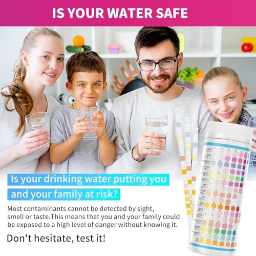 21in1 Water Test Kit, 143 Strips Drinking Water Test Kit, 2 Bacteria Tests - Image 3