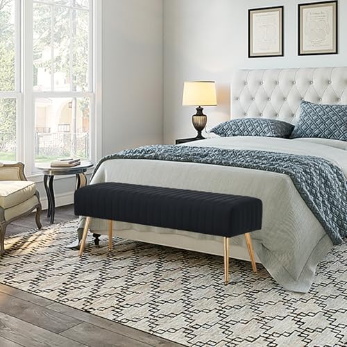 Furnimart 44 Inch Bedroom Ottoman Bench - Image 4