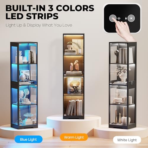 BROTTAR Glass Display Cabinet, Display Case - Image 5