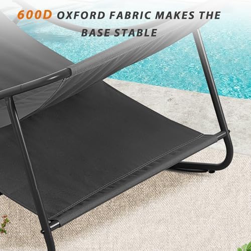 Outdoor & Indoor Oversized Rocking Chairs Set of 2 - Image 6