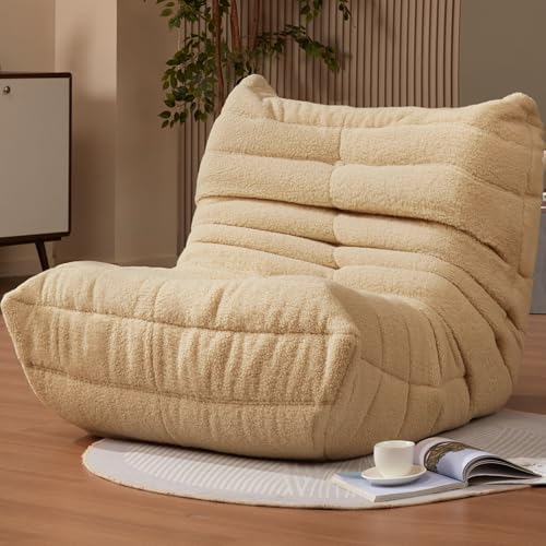 Hobestluk Big Bean Bag Chairs for Adults Fireside BeanBag Couch Togo Sofa by YourHomeDeservesMore