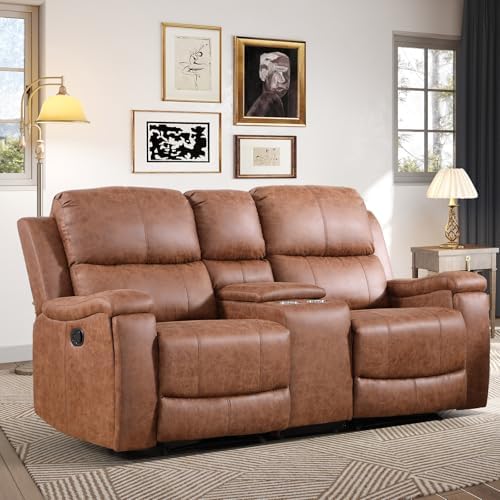 CANMOV Manual Reclining Loveseat by CANMOV