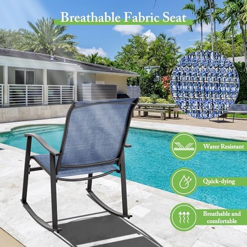 Shintenchi Rocking Chair Outdoor - Image 3