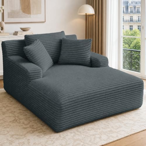 NicBex 66”Oversized Chaise Lounge Chair Indoor by NicBex