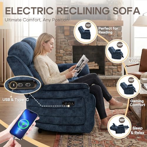 Zero Gravity Power Reclining Loveseat Sofa - Image 5