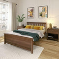 Plank+Beam Solid Wood Full Bed Frame, Platform Bed by PlankBeam