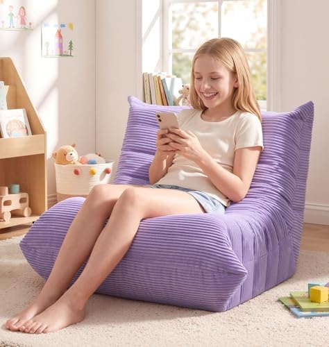 Hobestluk Medium Bean Bag Chairs Lounge Floor Chair BeanBag Couch Togo Sofa by YourHomeDeservesMore