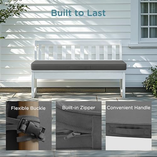 Codi Outdoor Bench Cushion for Patio Furniture - Image 6