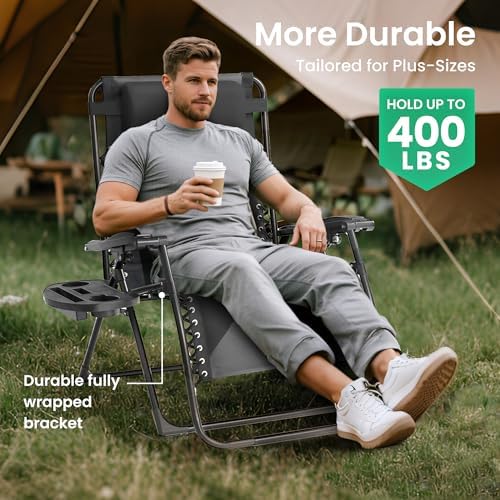 Zero Gravity Chair Oversized Padded Recliner - Image 3