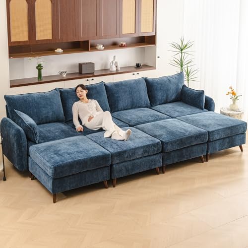 Rexulqo 135'' Modular Sectional Sofa by REXULQO